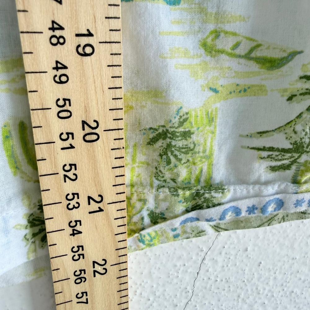 Calypso St Barth Pajama Set Organic Cotton Tropical Print Sleepwear Shorts Small - Picture 7 of 12